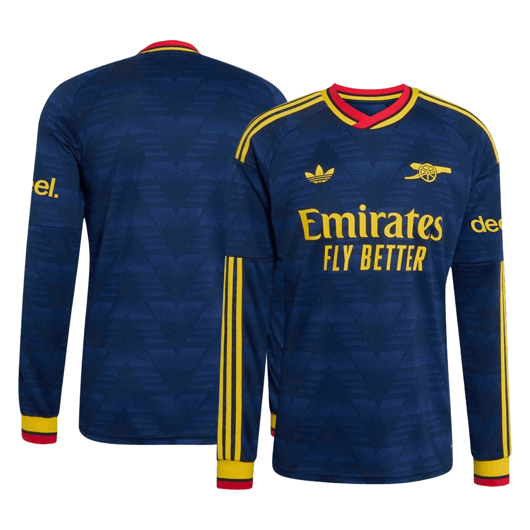 Men's Arsenal 2026/27 Away Long Sleeve Soccer Jersey-New York Soccer Shop