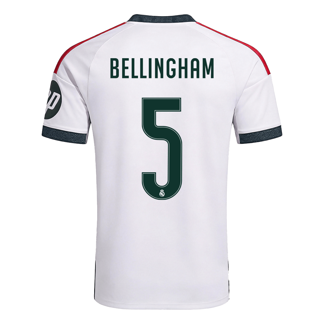 BELLINGHAM #5 Men's Real Madrid 2026/27 Home Soccer Jersey [PREMIUM]-New York Soccer Shop