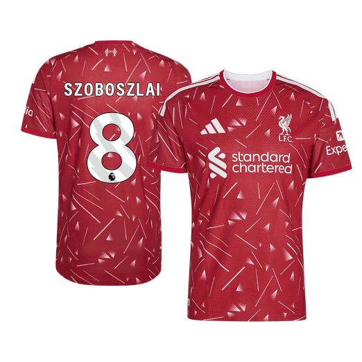 SZOBOSZLAI #8 Men's Liverpool 2026/27 Player Version Home Soccer Jersey