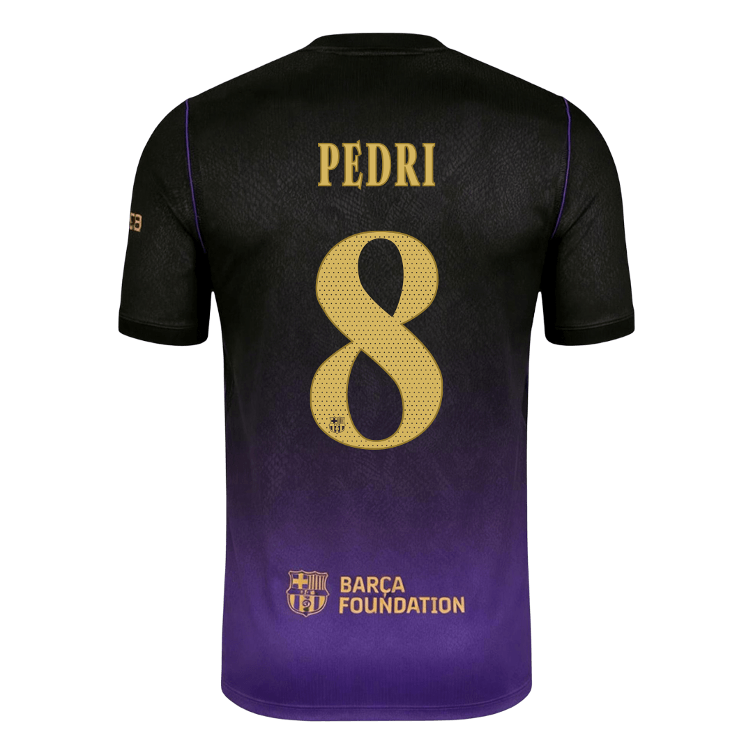 PEDRI #8 Men's Barcelona UCL 2026/27 Away Soccer Jersey-New York Soccer Shop