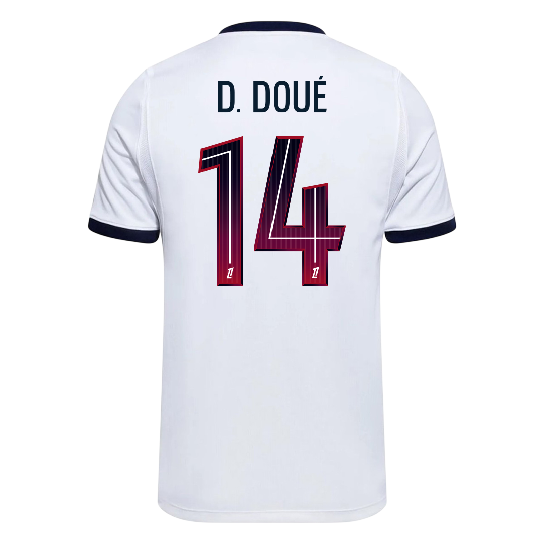 D. DOUÉ #14 Men's PSG 2026/27 Away Soccer Jersey-New York Soccer Shop