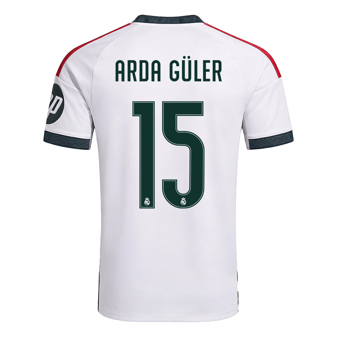 ARDA GÜLER #15 Men's Real Madrid 2026/27 Home Soccer Jersey [PREMIUM]-New York Soccer Shop
