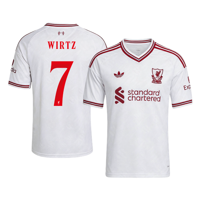 WIRTZ #7 Men's Liverpool 2026/27 Away Soccer Jersey
