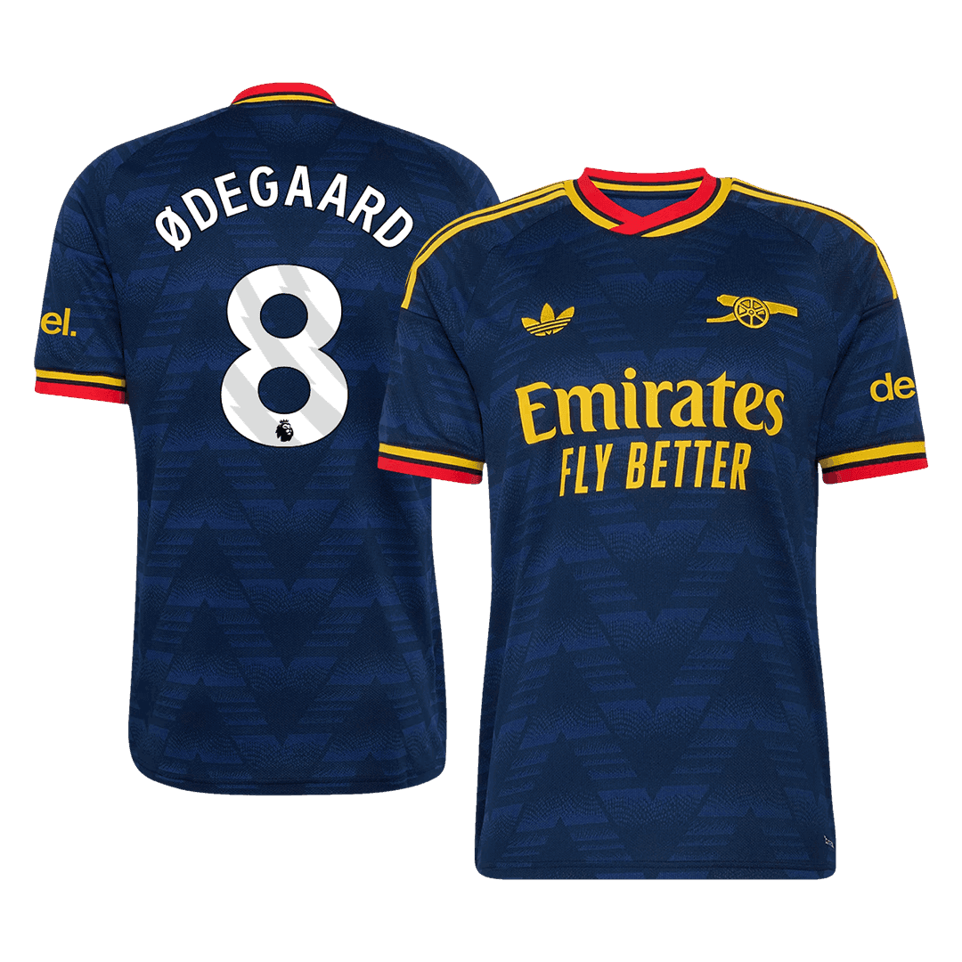 ØDEGAARD #8 Men's Arsenal UCL 2026/27 Away Soccer Jersey-New York Soccer Shop