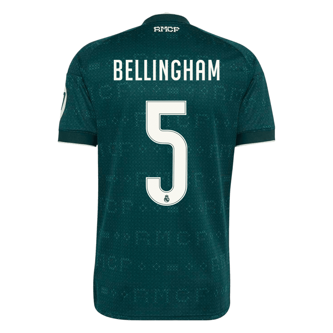 BELLINGHAM #5 Men's Real Madrid 2026/27 Away Soccer Jersey-New York Soccer Shop