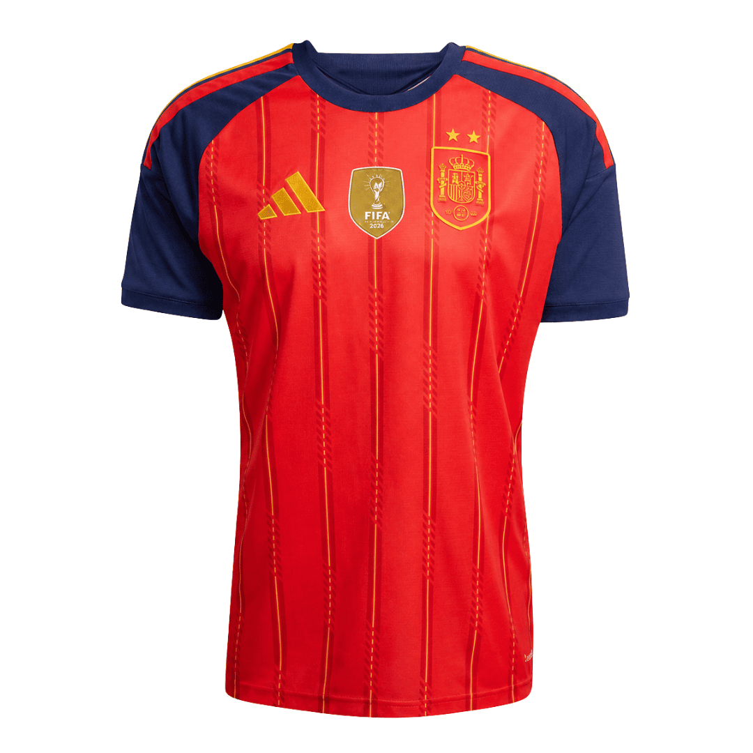 Men's Spain World Cup 2026 Champion Edition Home Soccer Jersey