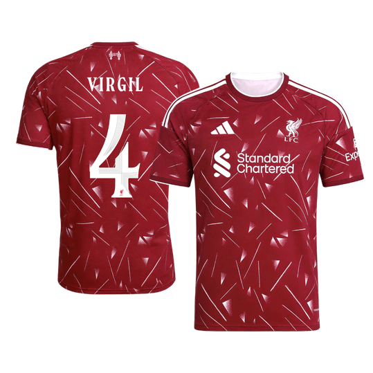 VIRGIL #4 Men's Liverpool 2026/27 Home Soccer Jersey [PREMIUM]