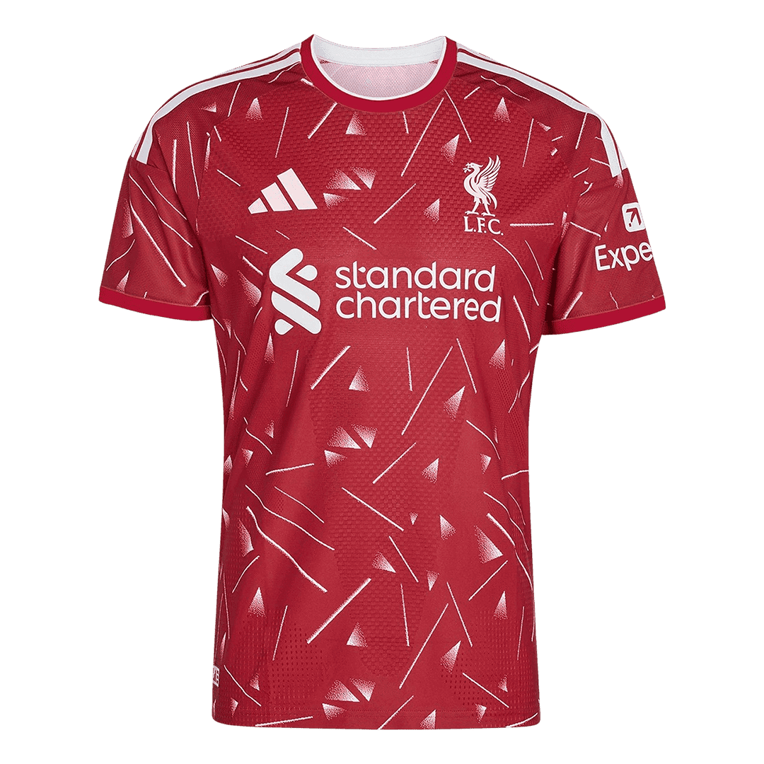 Men's Liverpool 2026/27 Player Version Home Soccer Jersey - Slim Fit