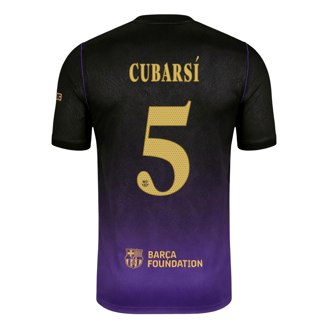 CUBARSÍ #5 Men's Barcelona UCL 2026/27 Away Soccer Jersey-New York Soccer Shop