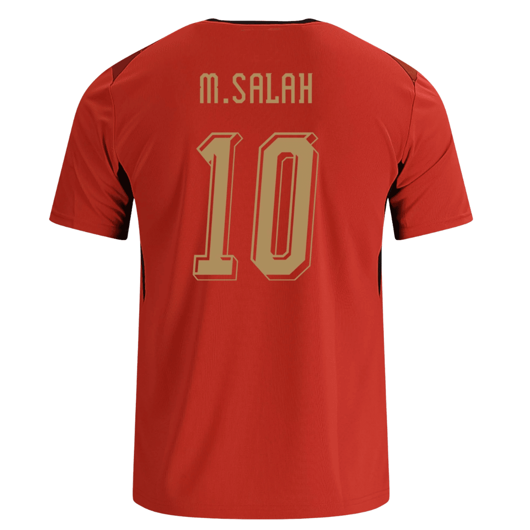 M.SALAH #10 Men's Egypt World Cup 2026 Home Soccer Jersey