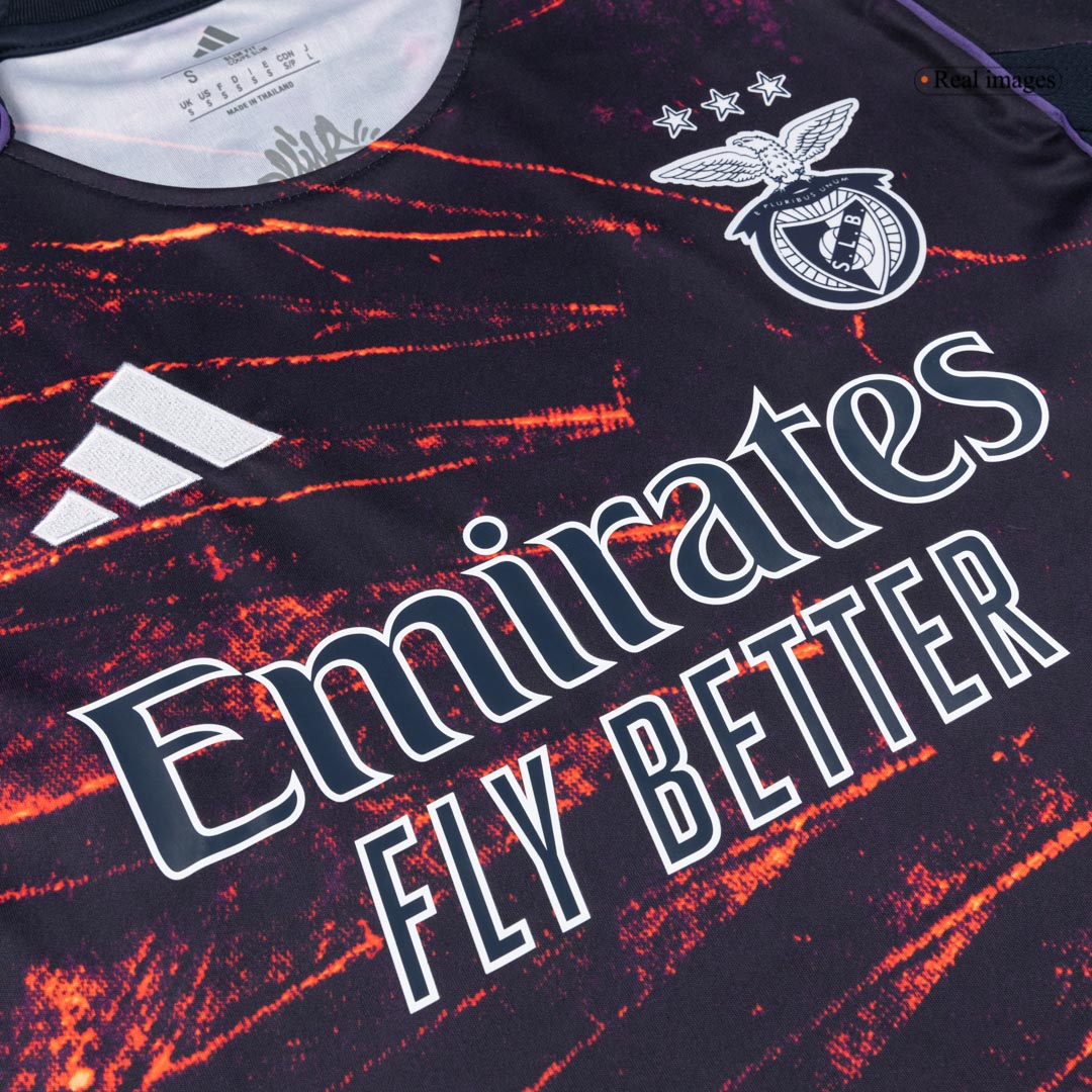 Benfica Fourth Away Soccer Jersey 2025/26