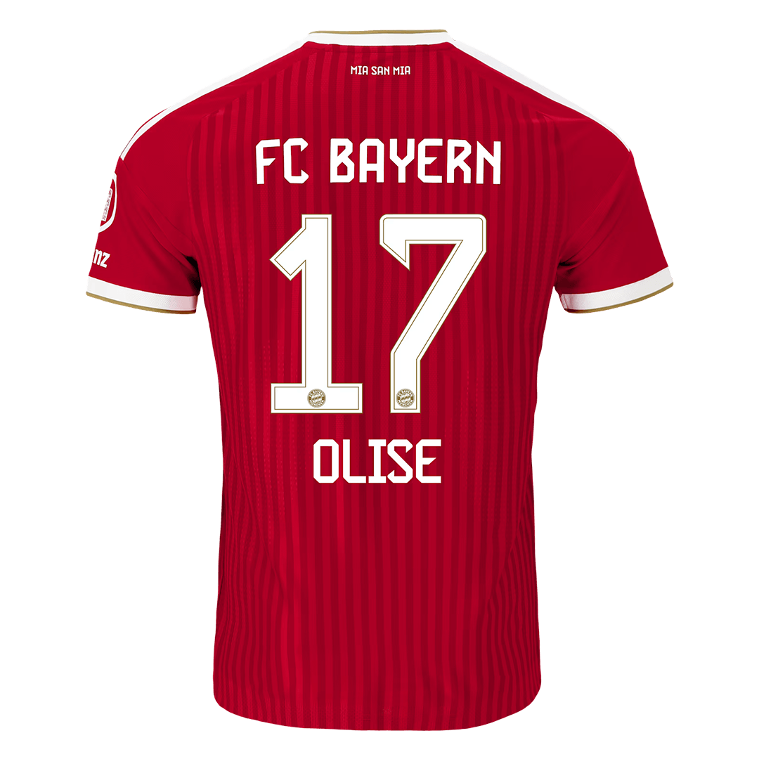 OLISE #17 Men's Bayern Munich 2026/27 Player Version Home Soccer Jersey-New York Soccer Shop