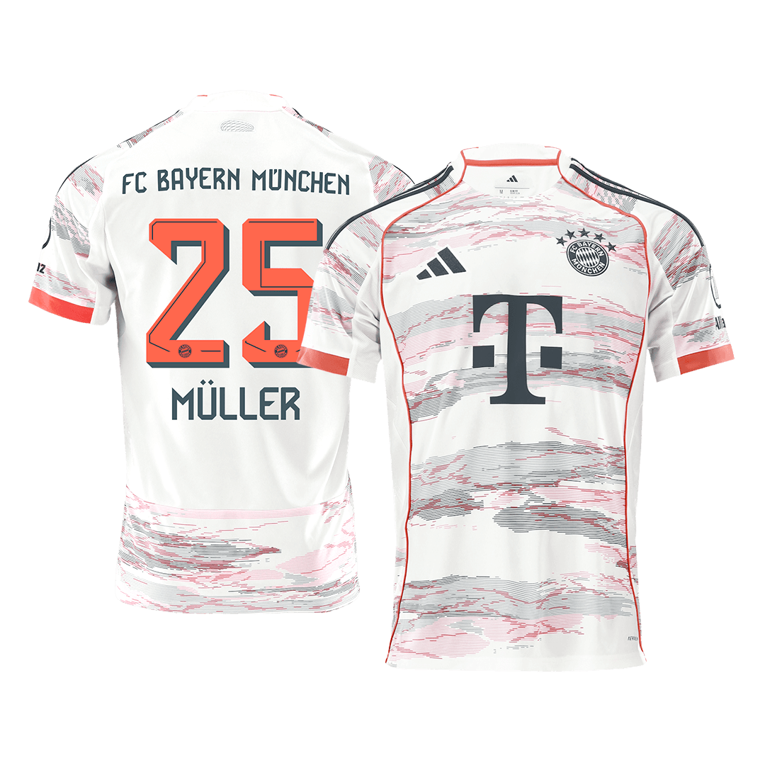 Bayern Munich Away Soccer Jersey 2025/26 - MÜLLER #25