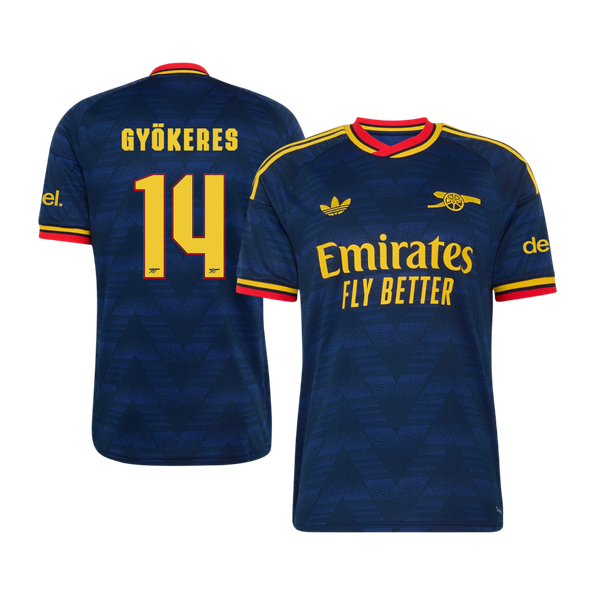 Arsenal Away Soccer Jersey 2026/27 - GYÖKERES #14 – UCL