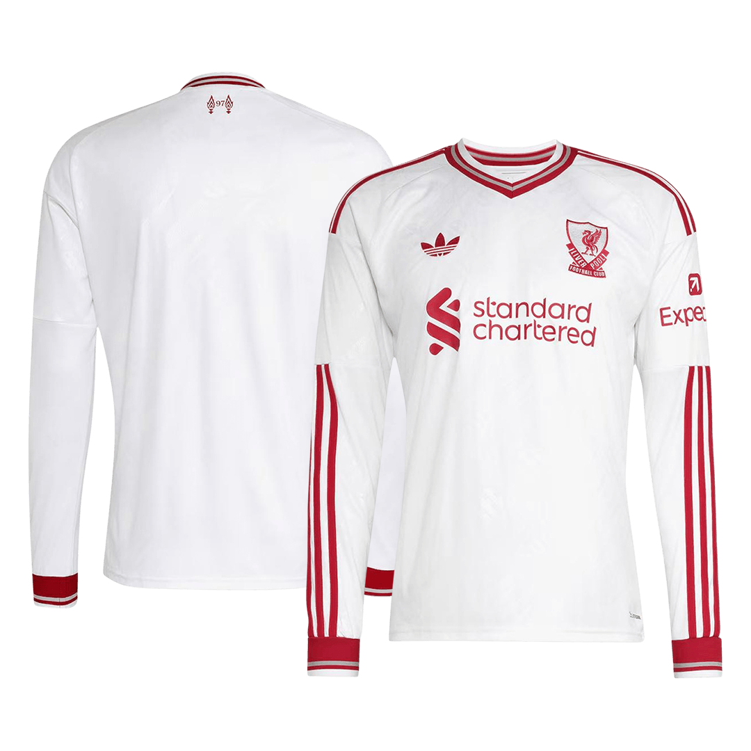 Men's Liverpool 2026/27 Away Long Sleeve Soccer Jersey-New York Soccer Shop
