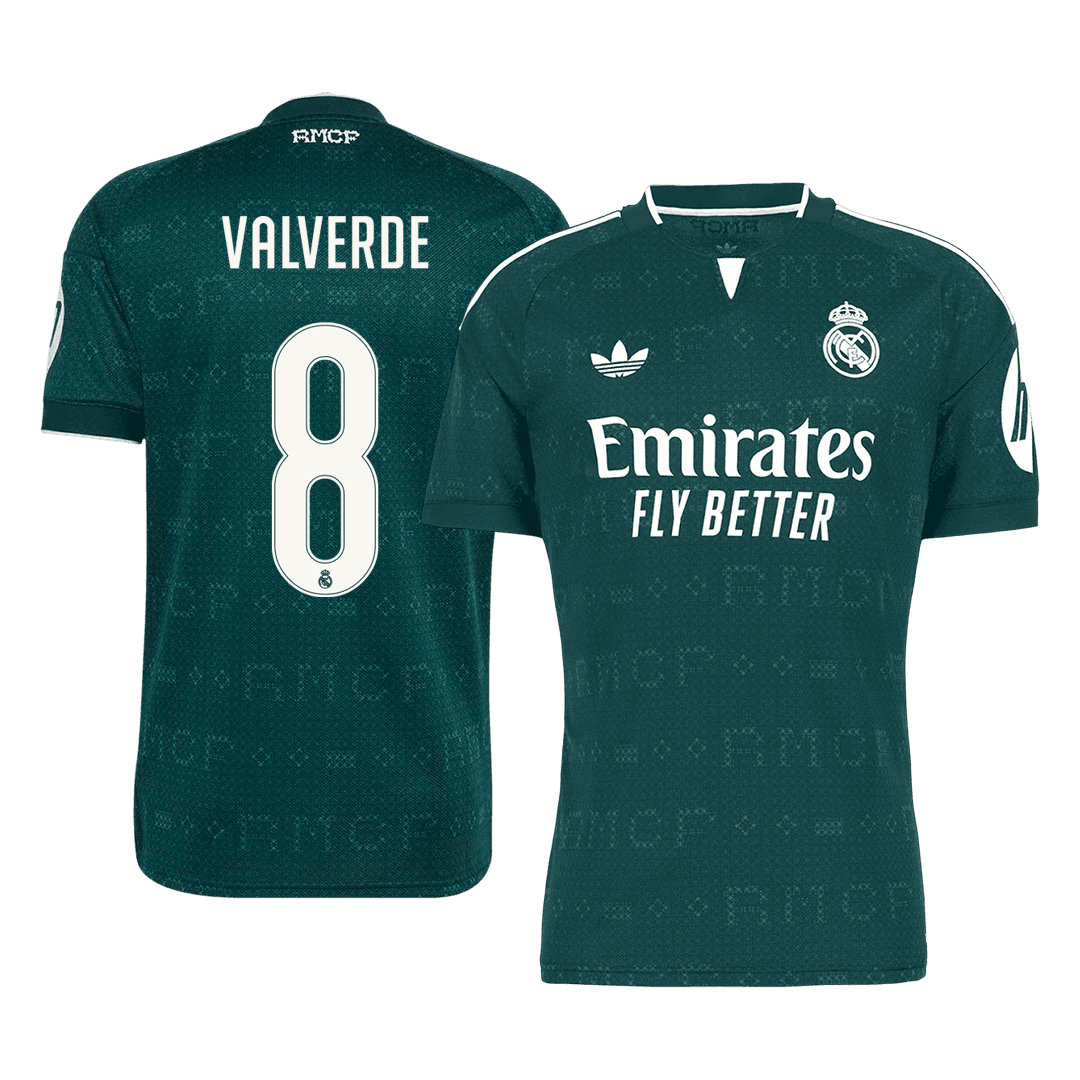 VALVERDE #8 Men's Real Madrid 2026/27 Away Soccer Jersey-New York Soccer Shop