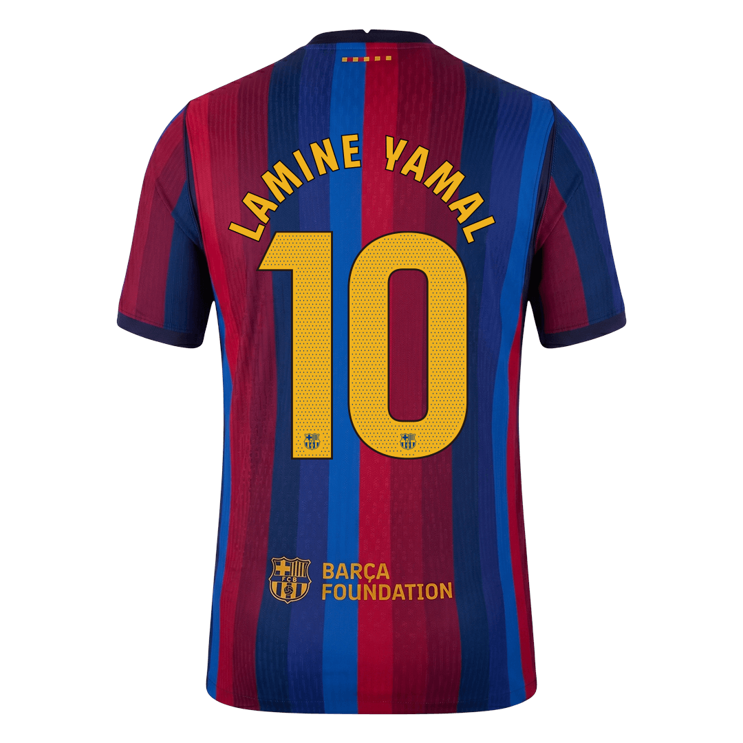 LAMINE YAMAL #10 Men's Barcelona UCL 2026/27 Player Version Home Soccer Jersey-New York Soccer Shop