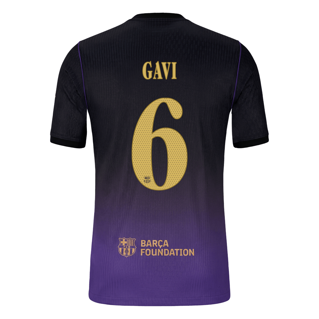 GAVI #6 Men's Barcelona UCL 2026/27 Player Version Away Soccer Jersey-New York Soccer Shop