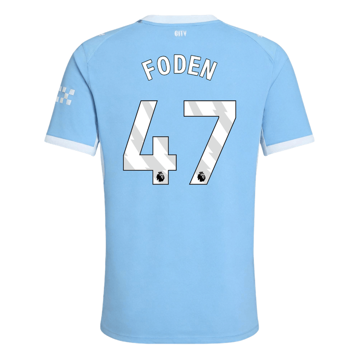 Manchester City Player Version Home Soccer Jersey 2026/27 - FODEN #47