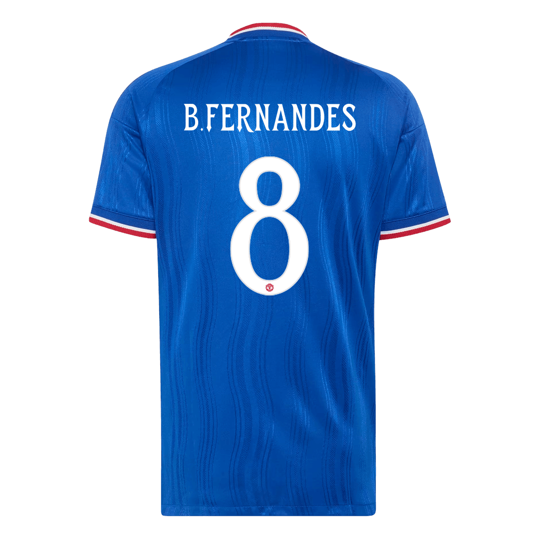 B. FERNANDES #8 Men's Manchester United UCL 2026/27 Player Version Away Soccer Jersey-New York Soccer Shop