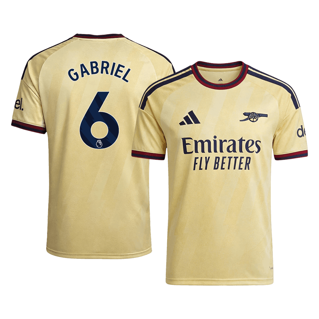 GABRIEL #6 Men's Arsenal UCL 2026/27 Third Away Soccer Jersey-New York Soccer Shop