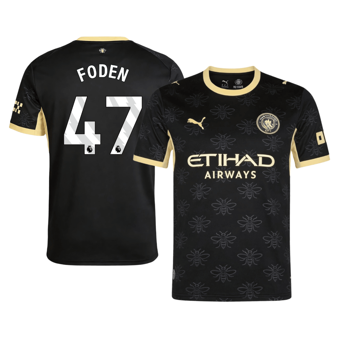 Manchester City Away Soccer Jersey 2026/27 - FODEN #47