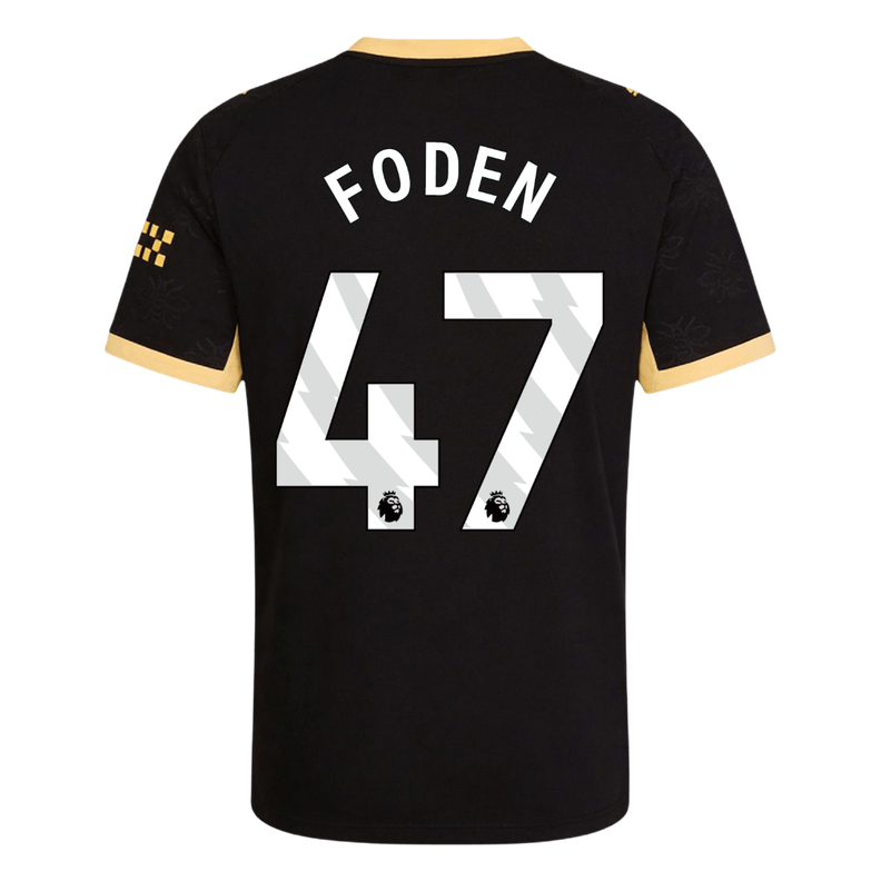 Manchester City Player Version Away Soccer Jersey 2026/27 - FODEN #47 – UCL