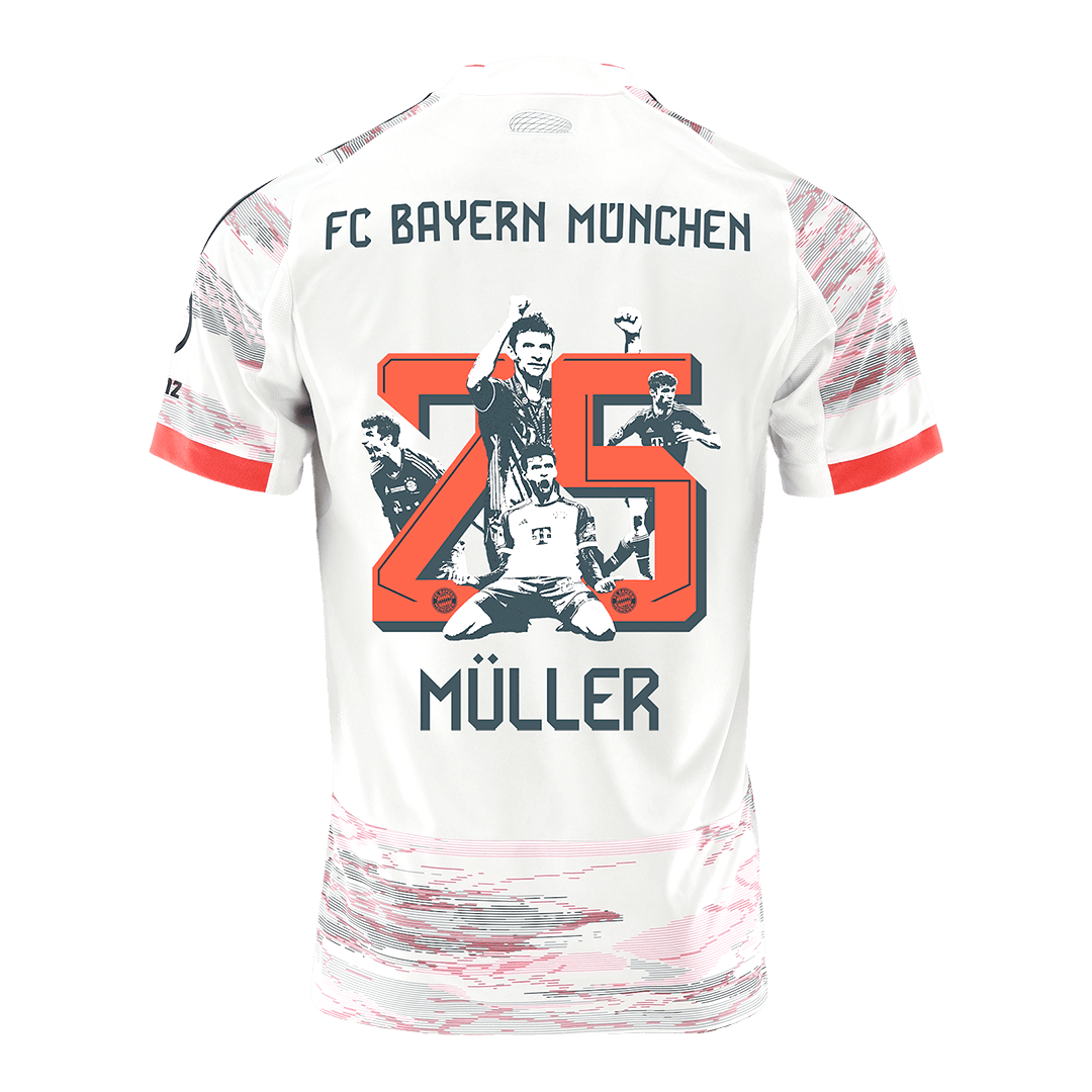 Bayern Munich Away Soccer Jersey 2025/26 - MÜLLER Special #25