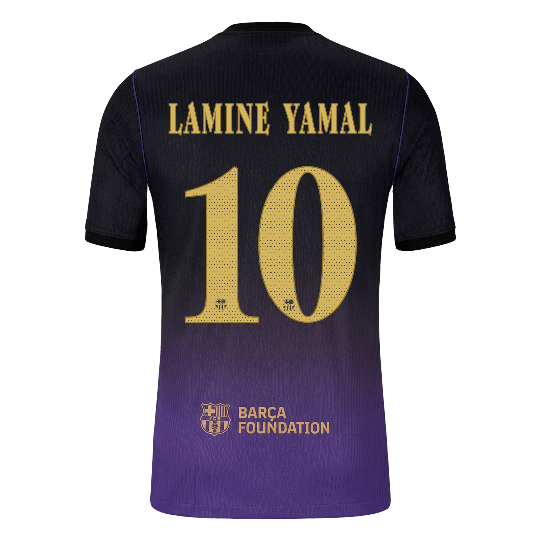 LAMINE YAMAL #10 Men's Barcelona UCL 2026/27 Player Version Away Soccer Jersey-New York Soccer Shop