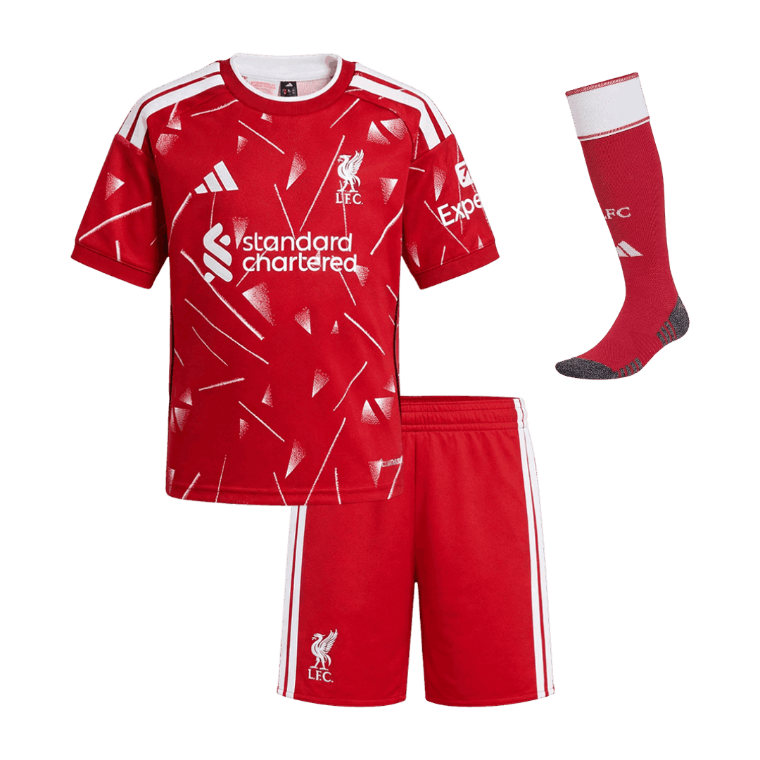 Liverpool Kids Home Soccer Full Kit 2026/27 [Premium]