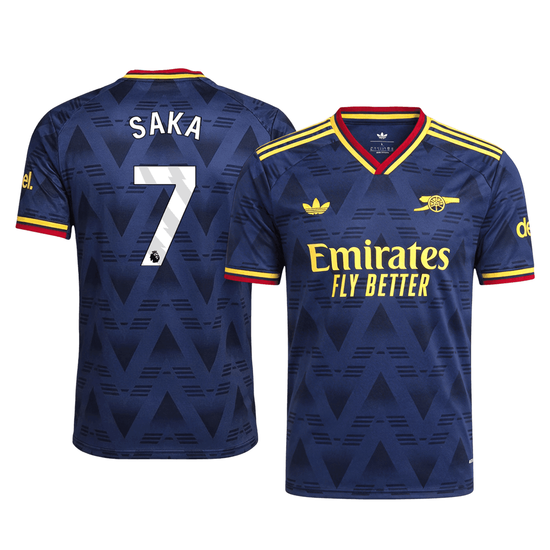 SAKA #7 Men's Arsenal UCL 2026/27 Player Version Away Soccer Jersey-New York Soccer Shop