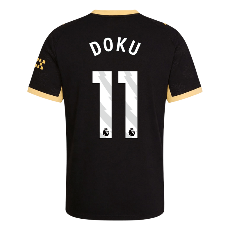 Manchester City Player Version Away Soccer Jersey 2026/27 - DOKU #11
