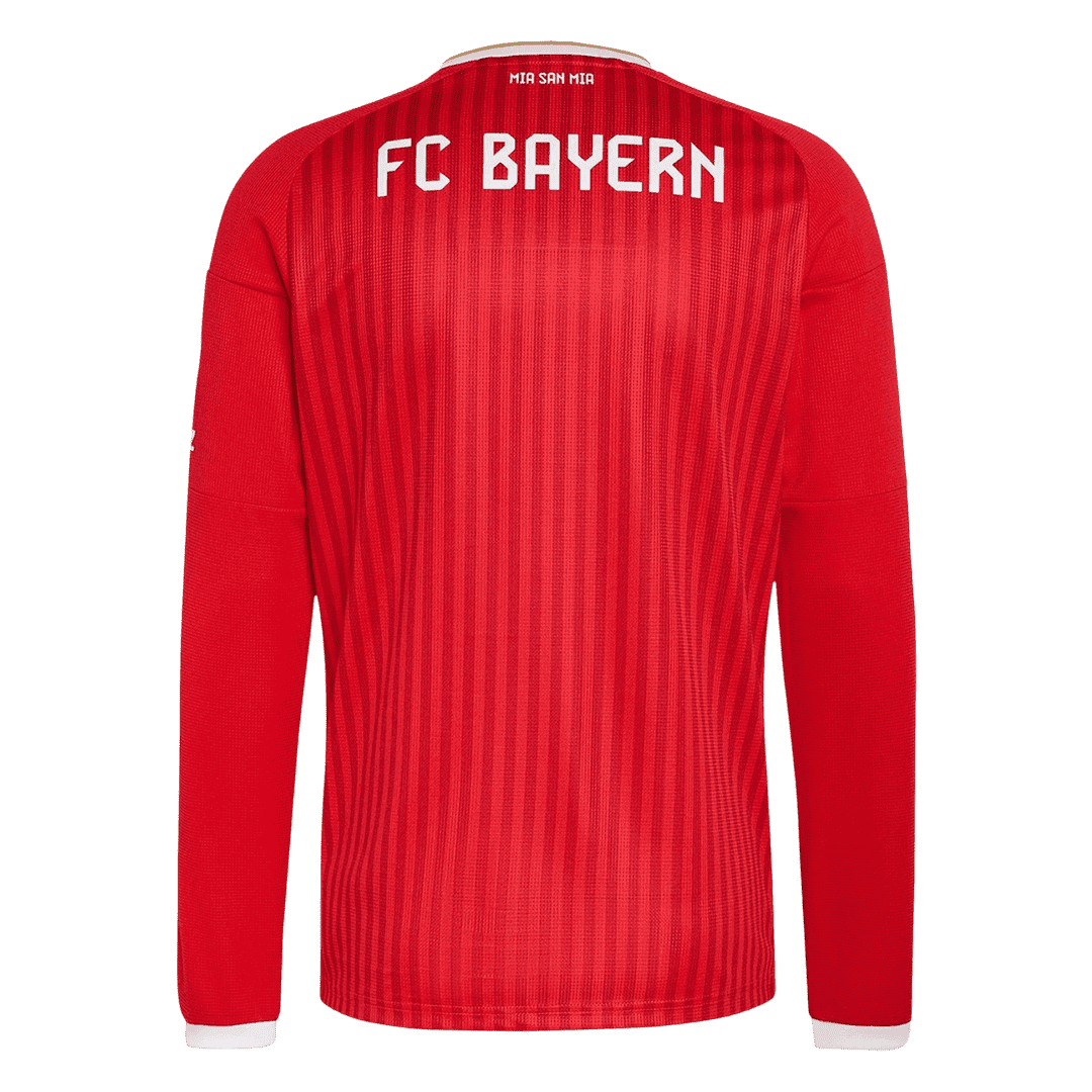 Men's Bayern Munich 2026/27 Home Long Sleeve Soccer Jersey-New York Soccer Shop