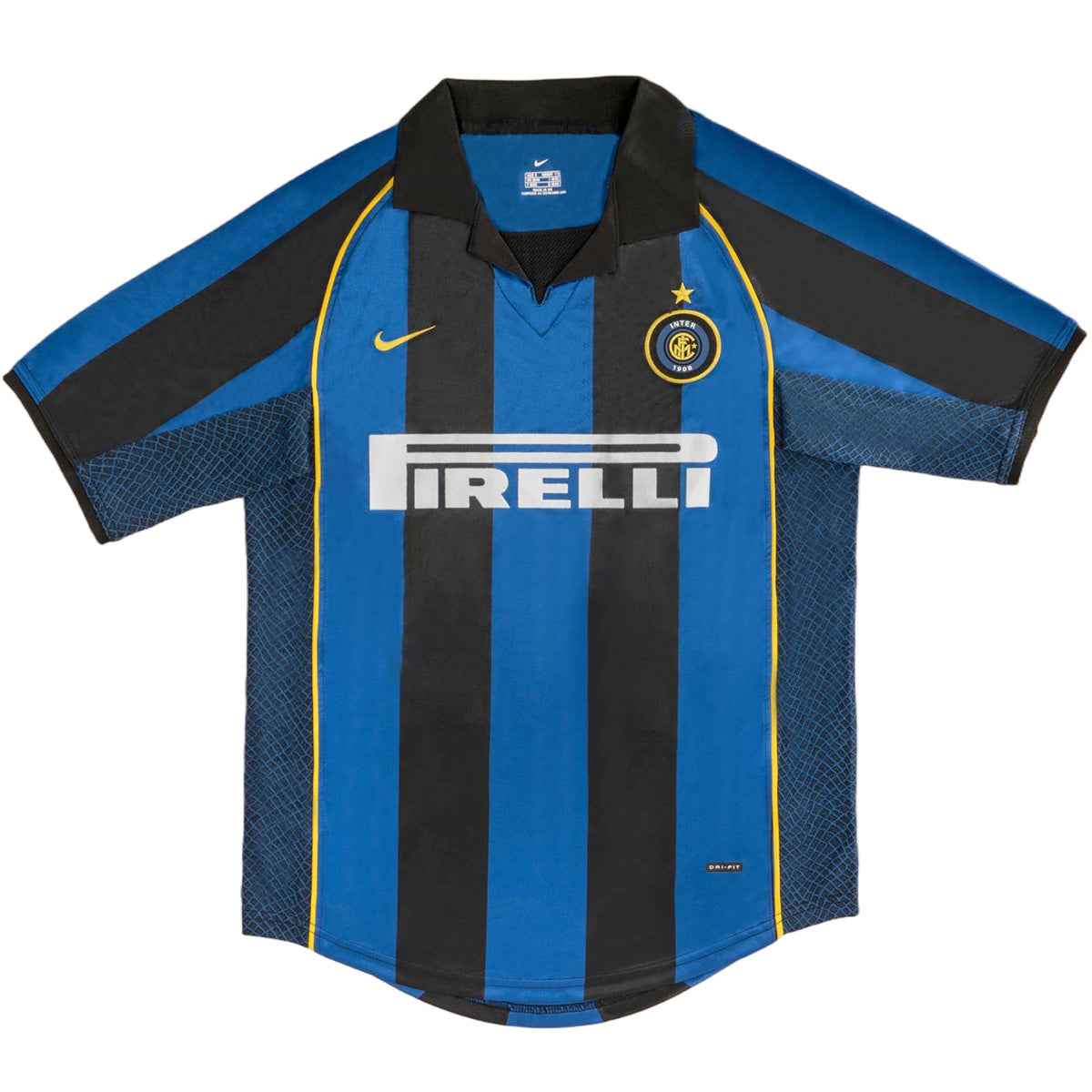 Retro Men's Inter Milan 2001/02 Home Soccer Jersey