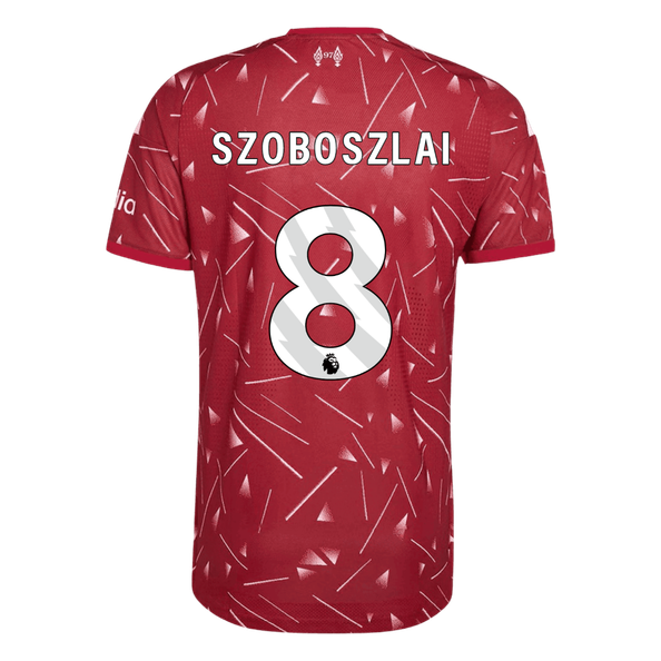 SZOBOSZLAI #8 Men's Liverpool 2026/27 Player Version Home Soccer Jersey