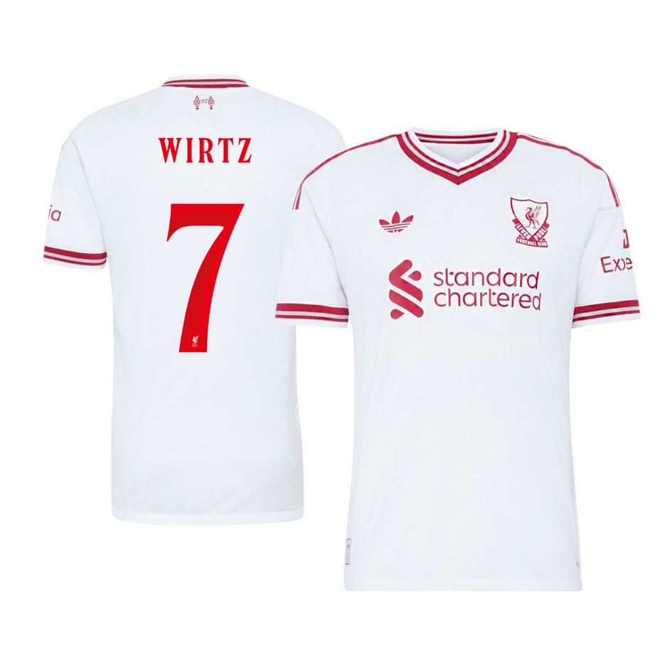 WIRTZ #7 Men's Liverpool 2026/27 Player Version Away Soccer Jersey