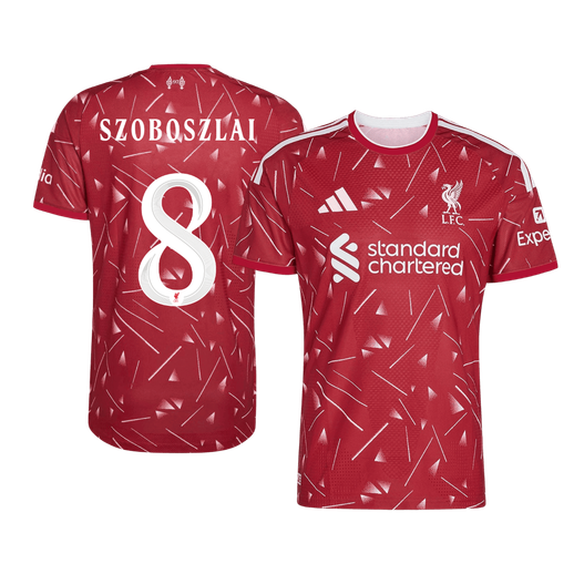 SZOBOSZLAI #8 Men's Liverpool UCL 2026/27 Player Version Home Soccer Jersey