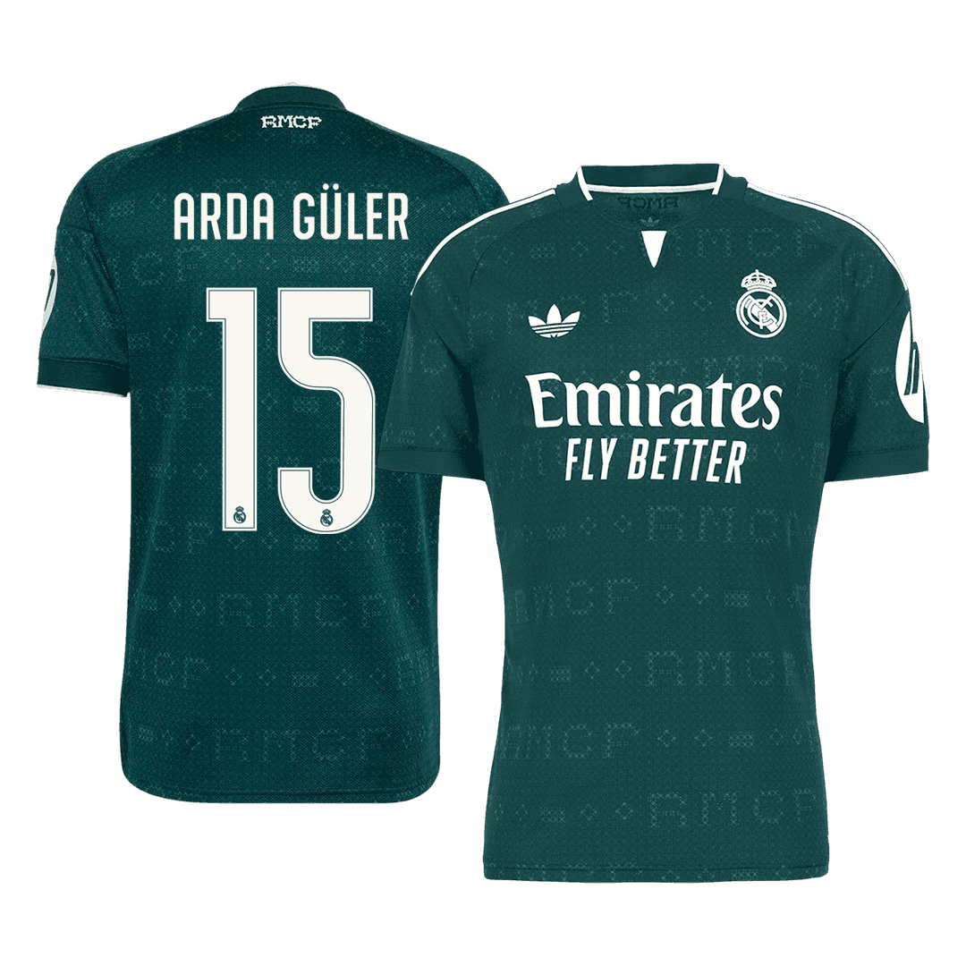 ARDA GÜLER #15 Men's Real Madrid 2026/27 Away Soccer Jersey-New York Soccer Shop