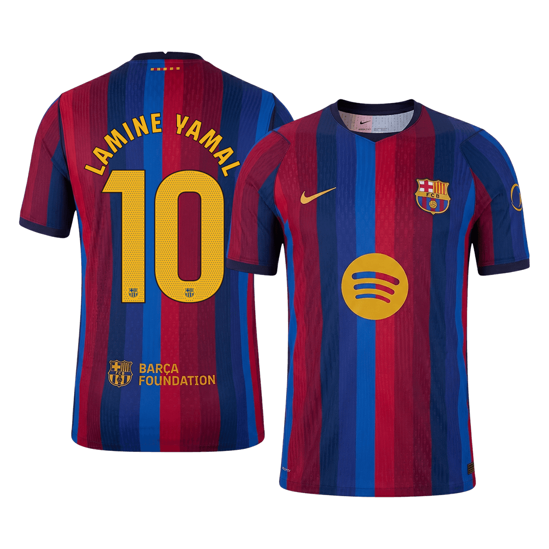 LAMINE YAMAL #10 Men's Barcelona UCL 2026/27 Player Version Home Soccer Jersey-New York Soccer Shop