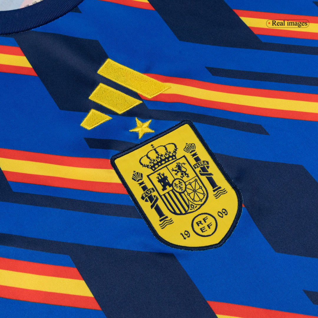 Men's Spain World Cup 2026 Pre-Match Soccer Jersey-New York Soccer Shop
