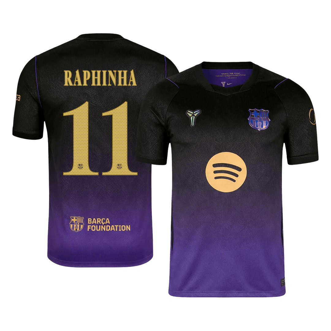 RAPHINHA #11 Men's Barcelona UCL 2026/27 Away Soccer Jersey-New York Soccer Shop