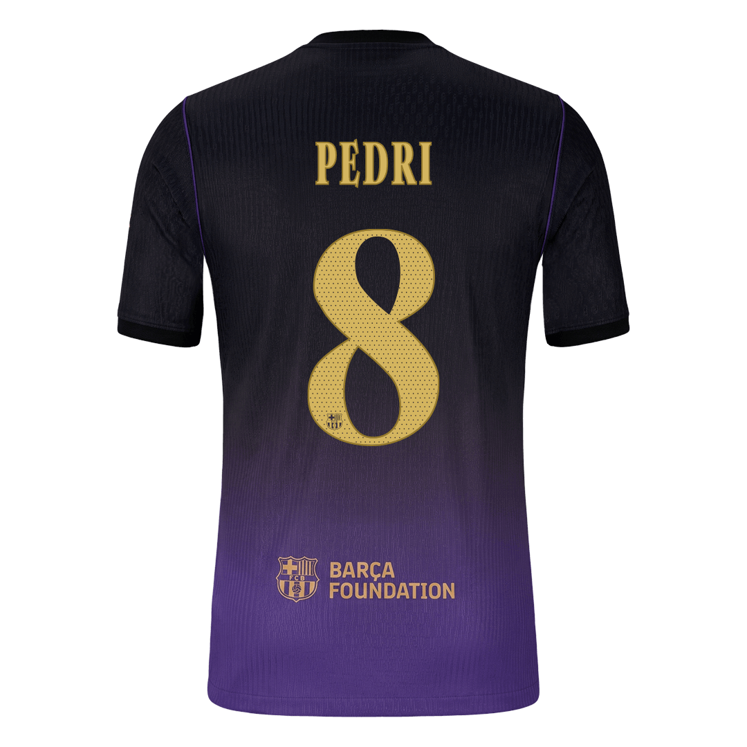 PEDRI #8 Men's Barcelona UCL 2026/27 Player Version Away Soccer Jersey-New York Soccer Shop