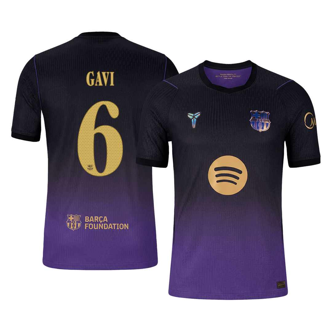 GAVI #6 Men's Barcelona UCL 2026/27 Player Version Away Soccer Jersey-New York Soccer Shop