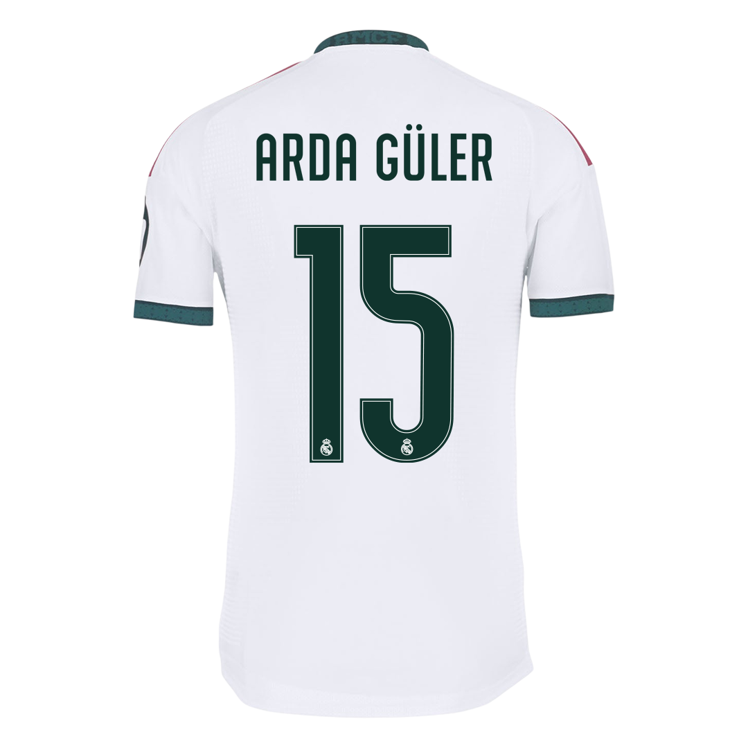 ARDA GÜLER #15 Men's Real Madrid 2026/27 Player Version Home Soccer Jersey-New York Soccer Shop