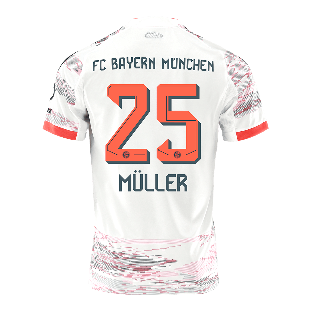 Bayern Munich Away Soccer Jersey 2025/26 - MÜLLER #25