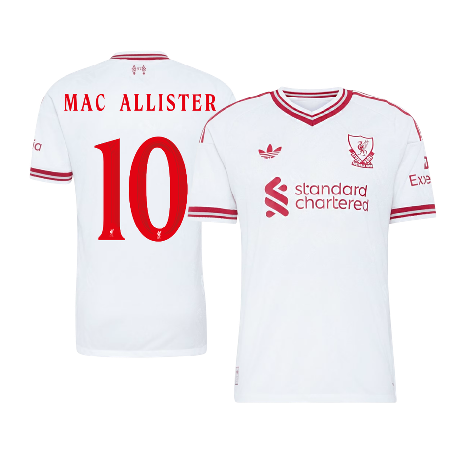 MAC ALLISTER #10 Men's Liverpool 2026/27 Player Version Away Soccer Jersey