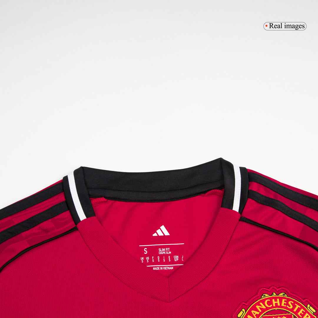 Men's Manchester United 2025/26 Home Soccer Jersey [PREMIUM]