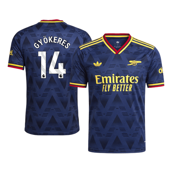 Arsenal Player Version Away Soccer Jersey 2026/27 - GYÖKERES #14 – UCL