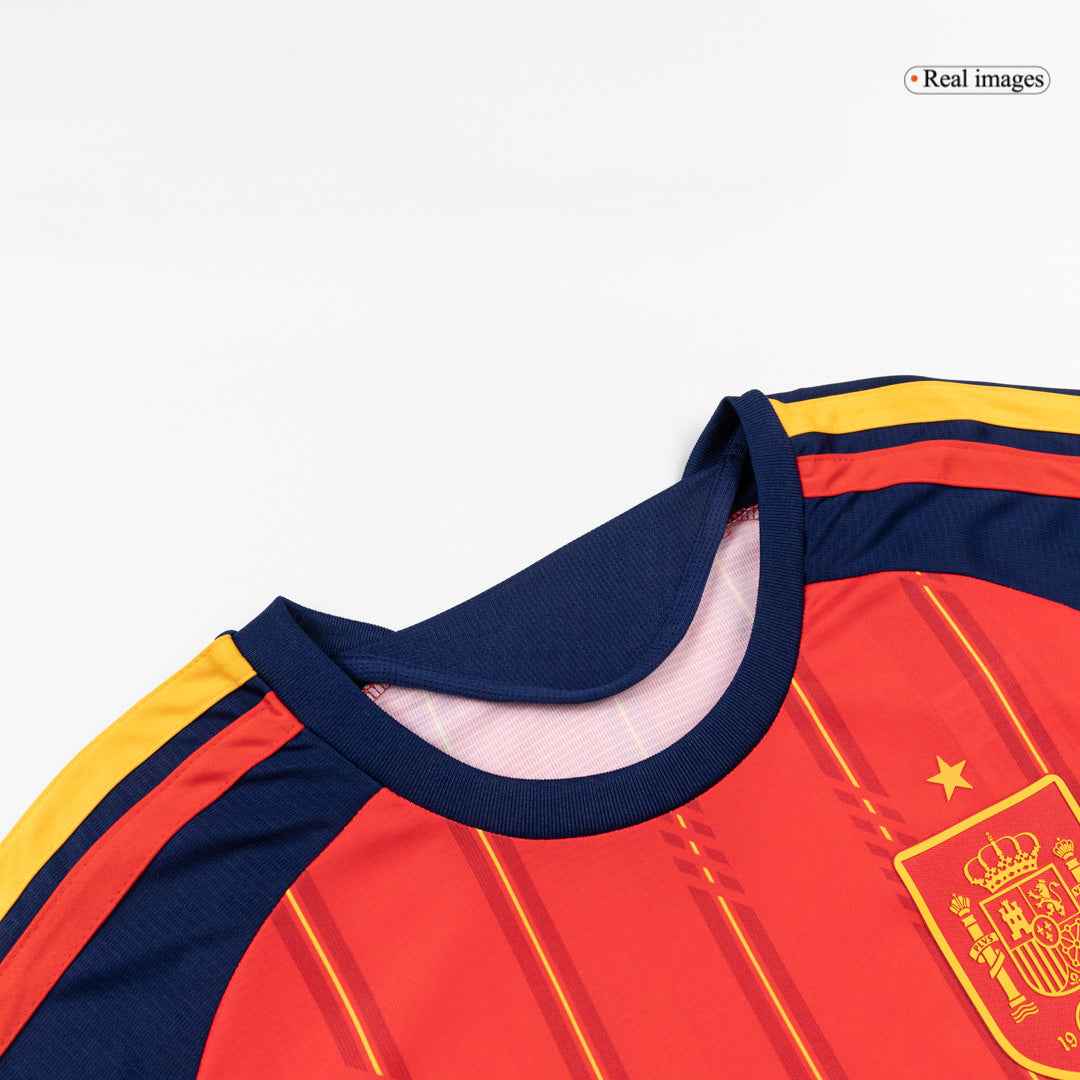 Men's Spain World Cup 2026 Home Soccer Jersey Kit [PREMIUM]