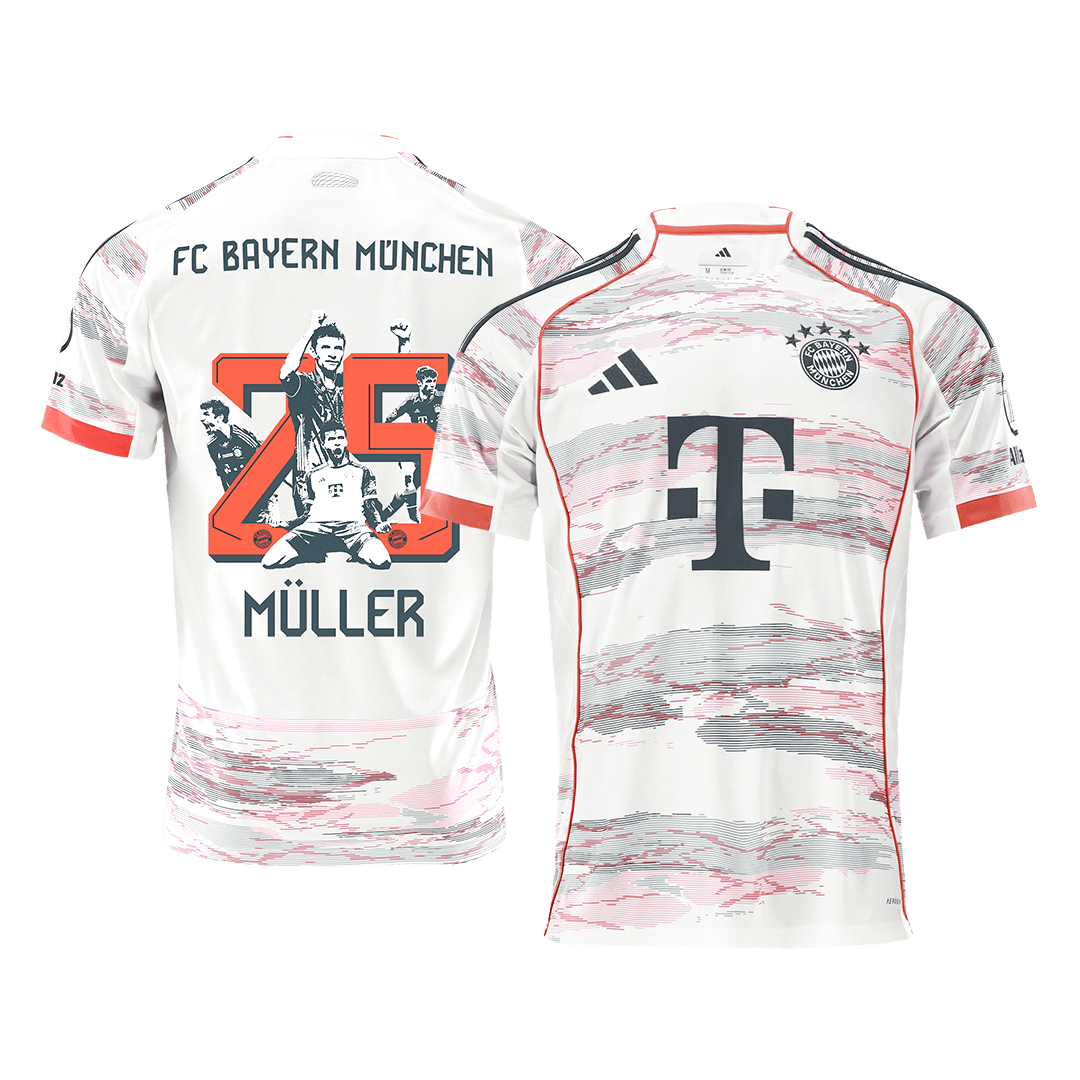 Bayern Munich Away Soccer Jersey 2025/26 - MÜLLER Special #25